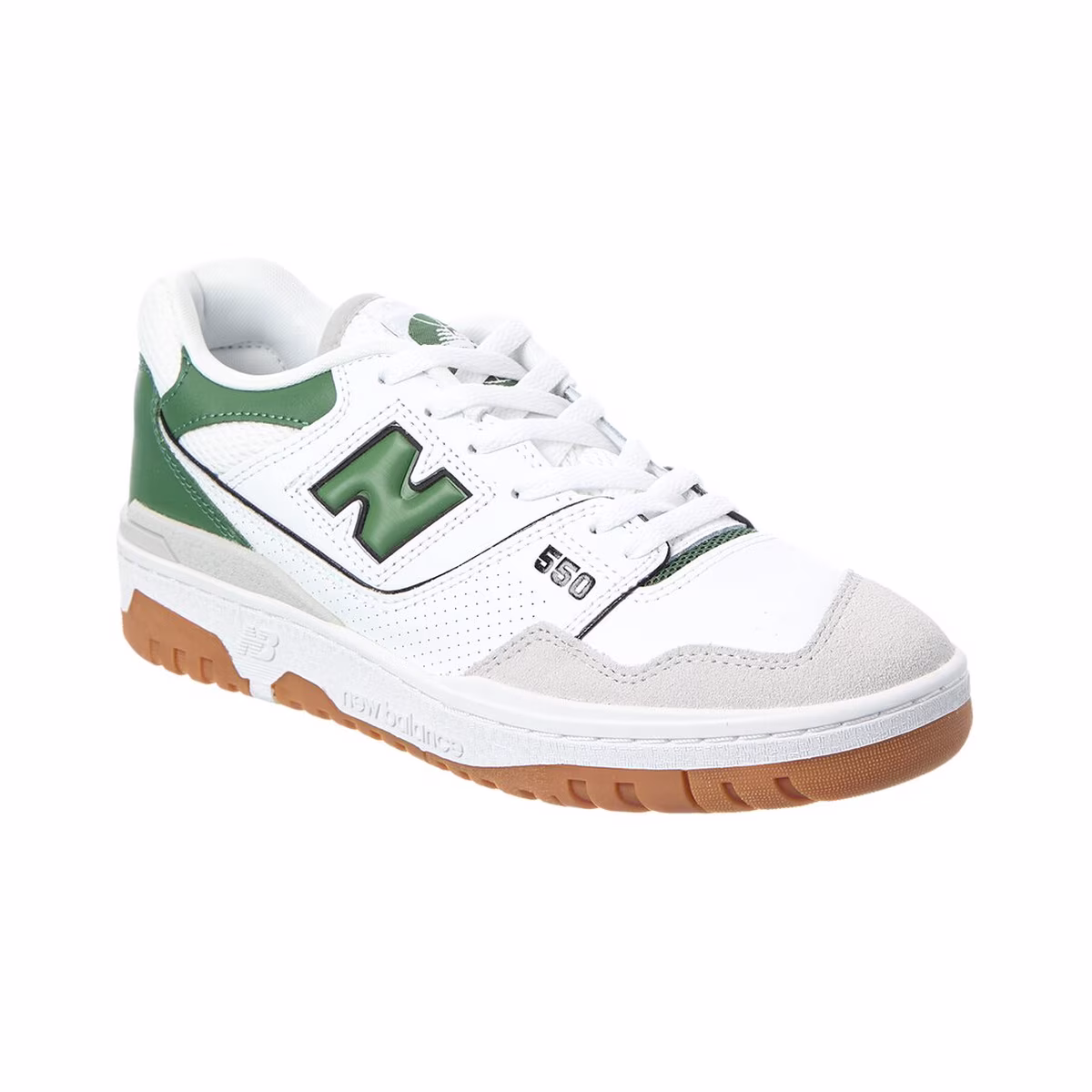 550 Leather Sneaker - Size 7.5, Green