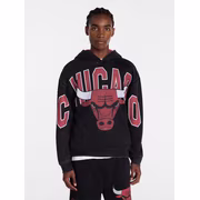 Men's & Big Men's Oversized Graphic Hoodie, Chicago Bulls, Sizes XS–4XLT