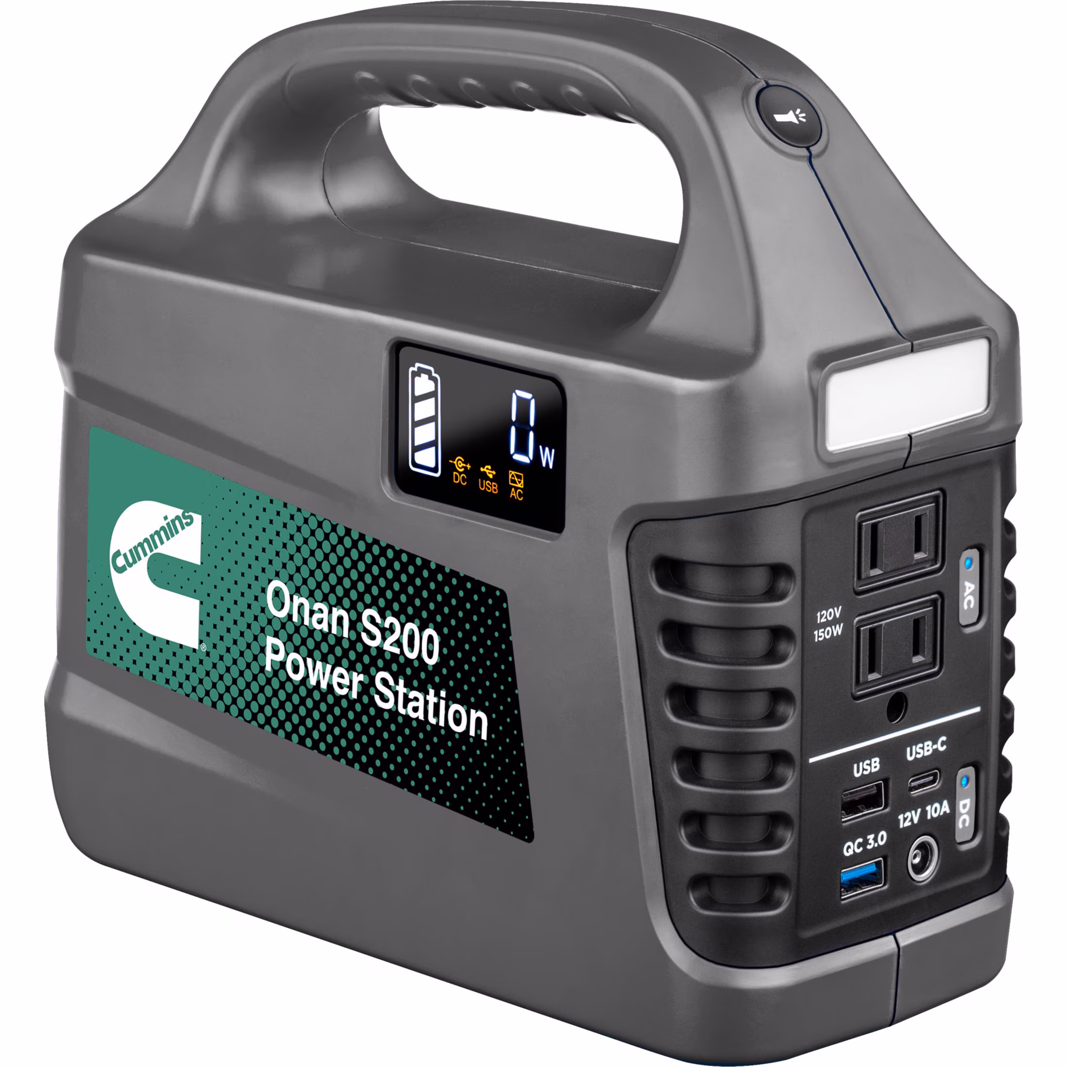 300 Watt Cummins 194Wh Portable Power Station & Solar Generator