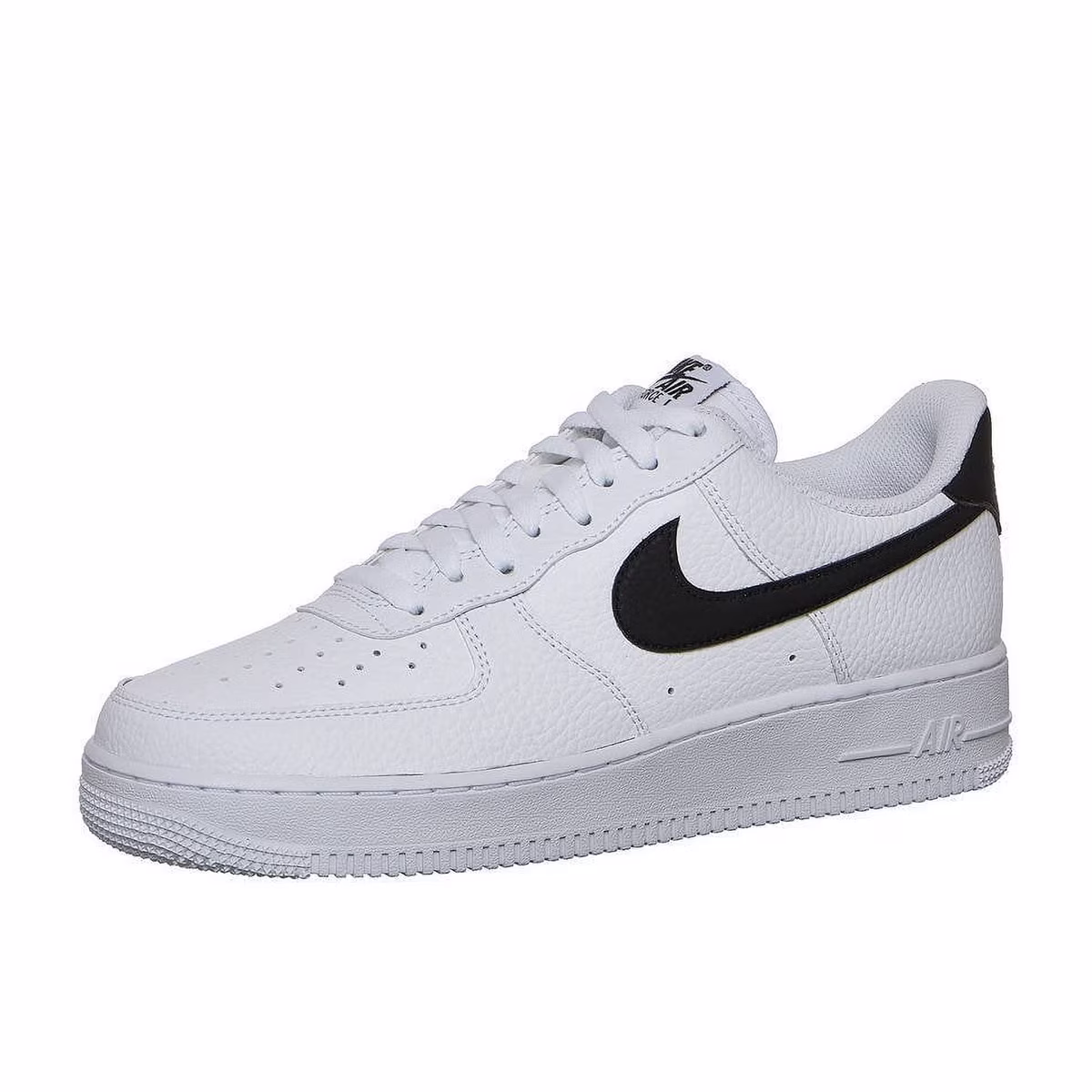 Nike Air Force 1 '07 Men's Sneakers - White/Black (CT2302-100) Size 9