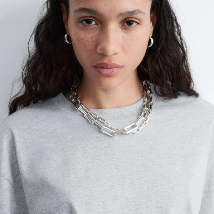 & Other Stories Chunky Chain Link Necklace