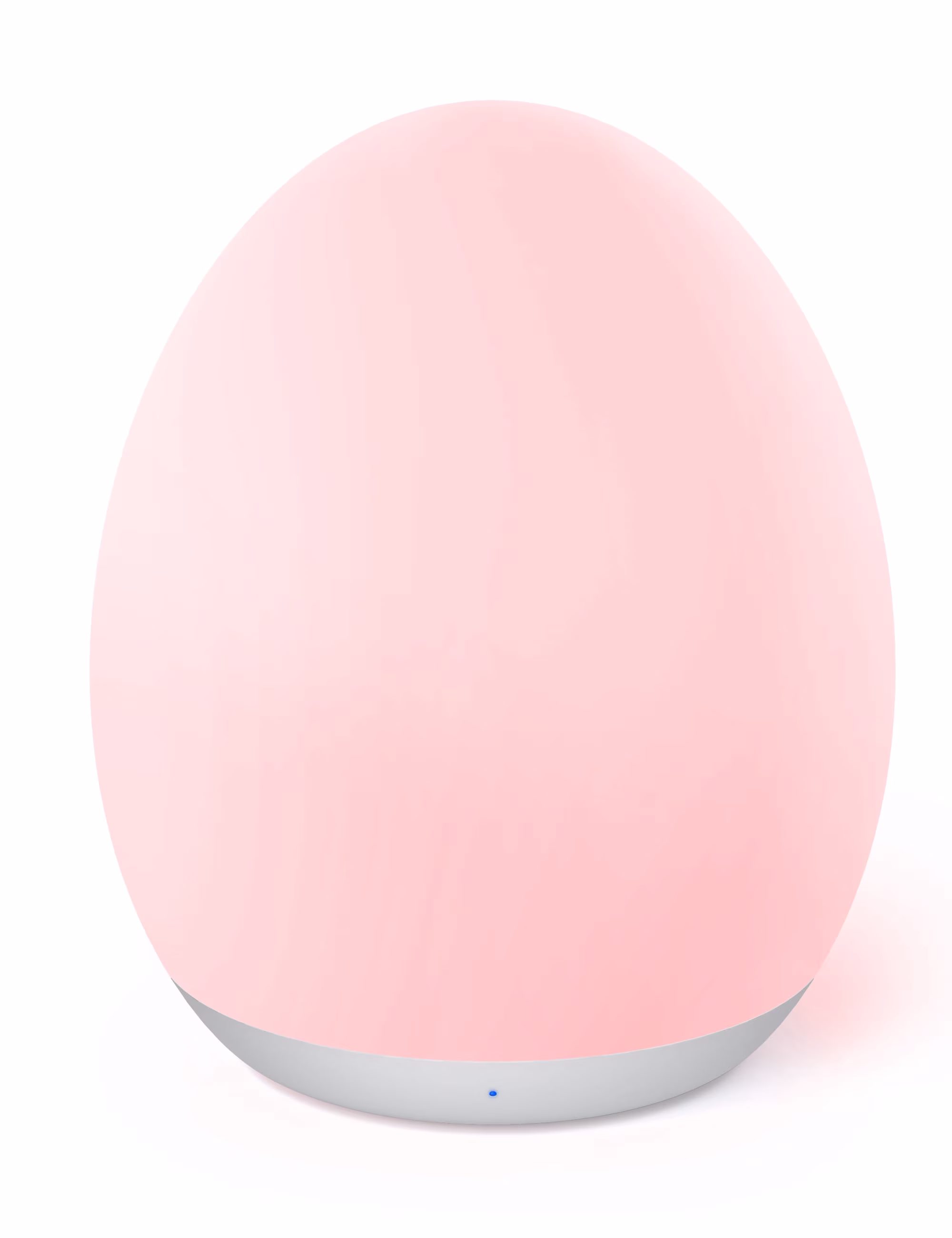 Soft Egg Nursery Night Light - Rechargeable Touch Control Lamp with 7 RGB Colors & Stepless Dimming
