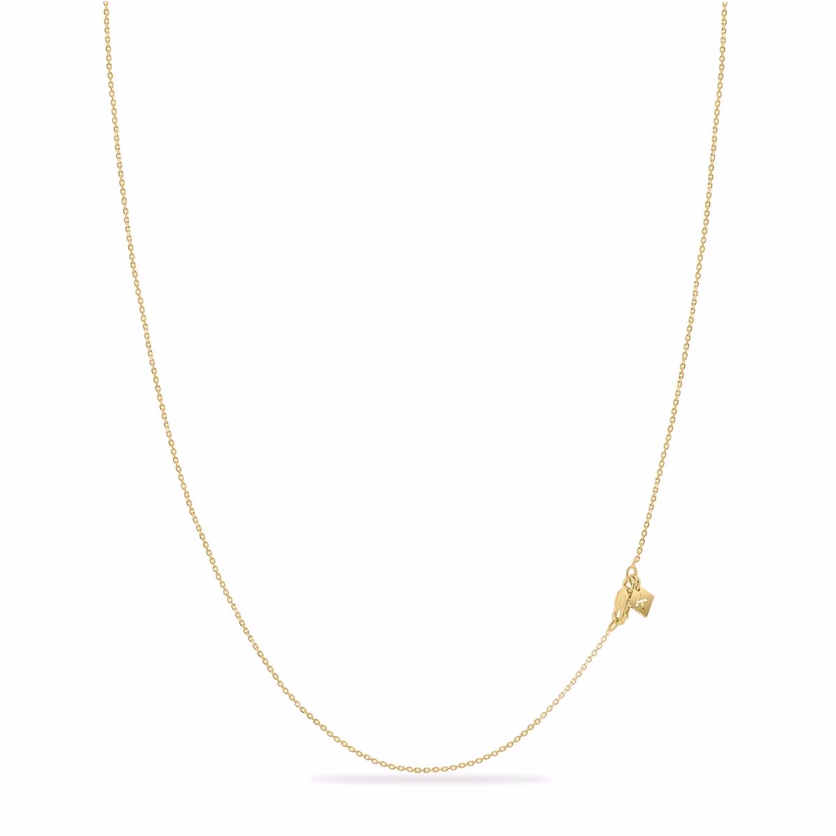 18k Gold Plated 925 Sterling Silver 24-Inch Cable Chain Necklace
