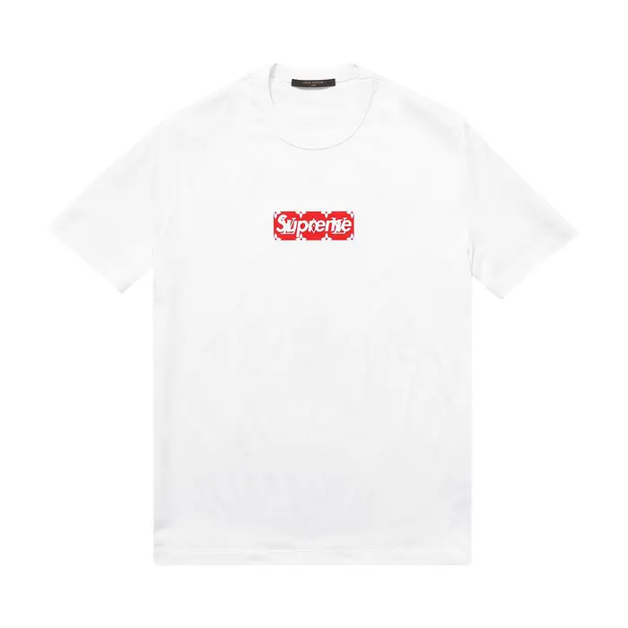 Supreme x Louis Vuitton Box Logo Tee White