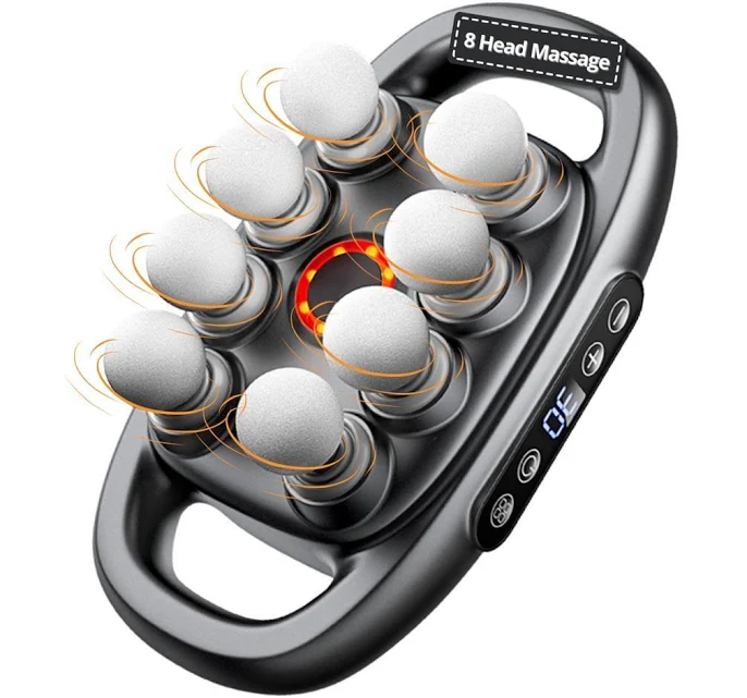 Eight-Head Fascia Gun Deep Tissue Muscle Massager