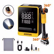 AstroAI 150PSI Cordless Tire Inflator & 6000mAh Portable Air Compressor