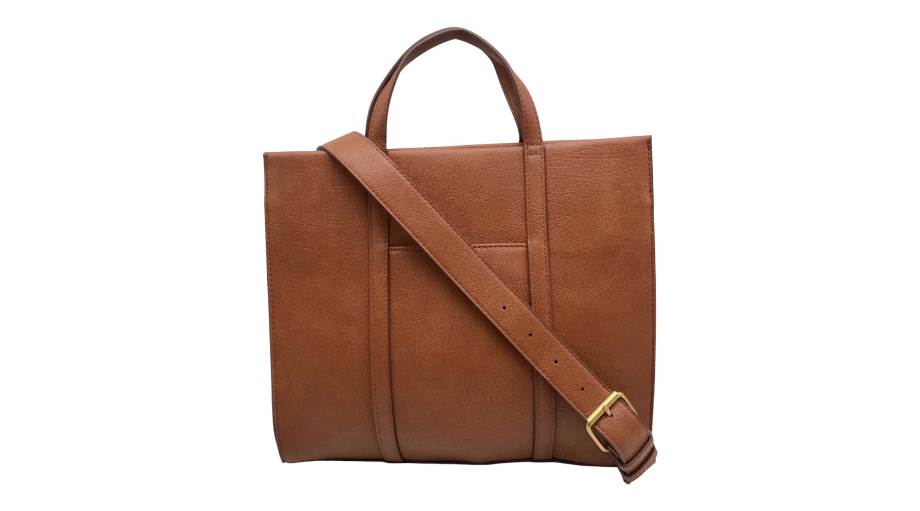 Style & Co. Brown Medium Boxy Tote Bag