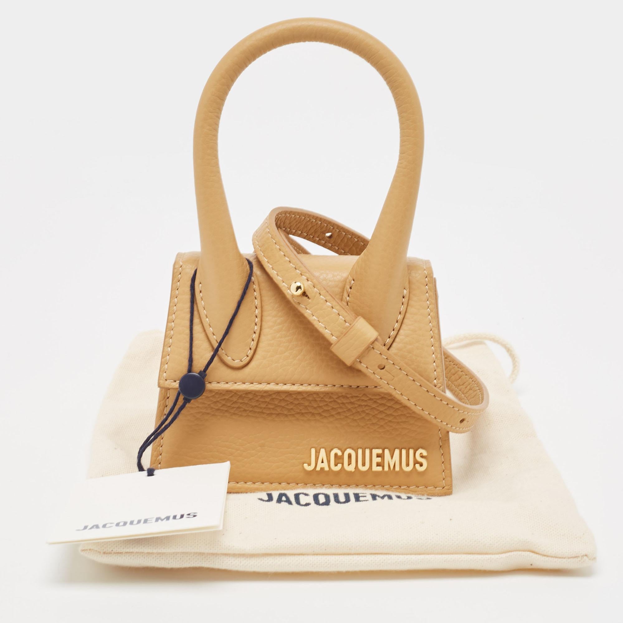 Jacquemus Le Chiquito Mini Leather Handbag