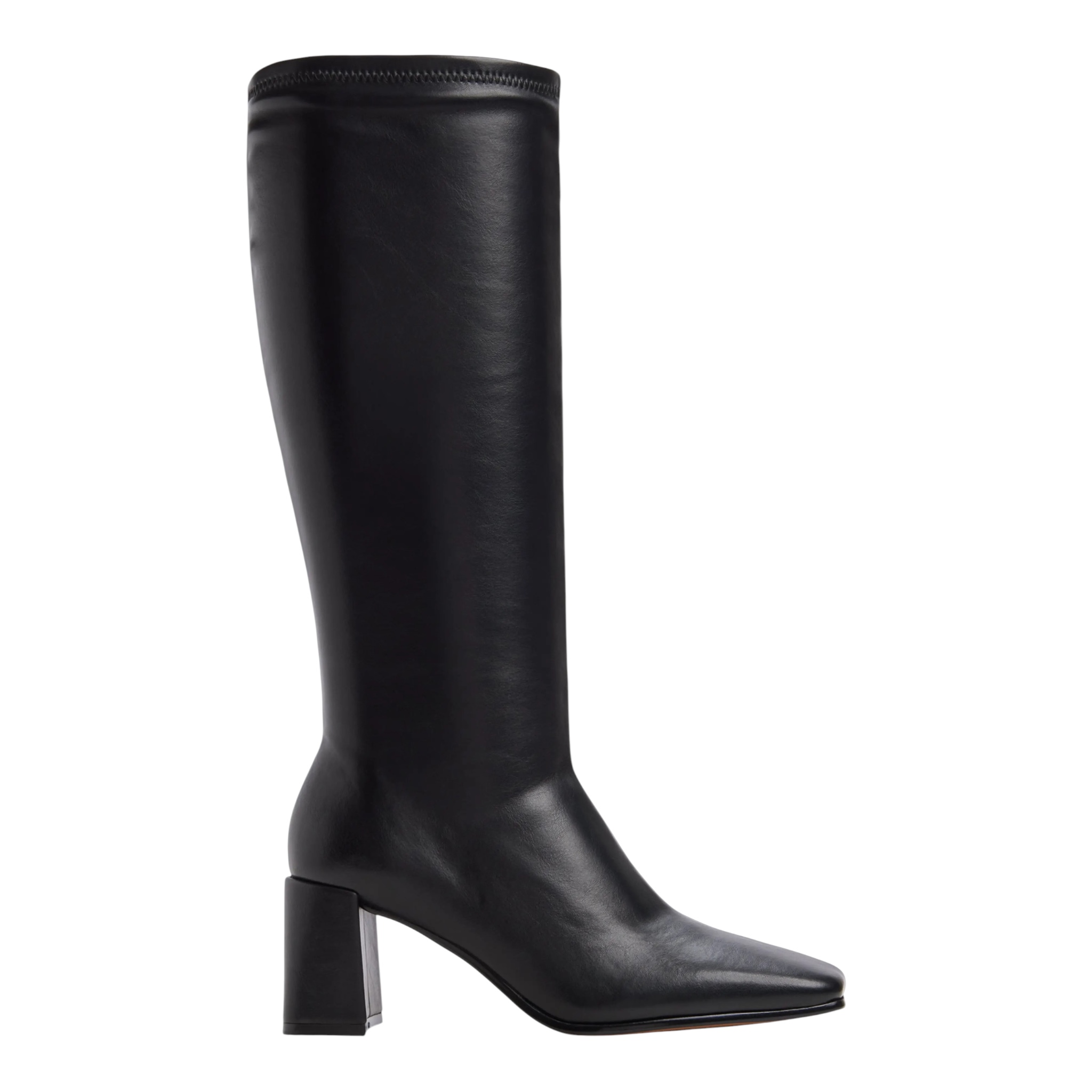 Therapy Australia Women's Quinn Square Toe Block Heel Tall Boot