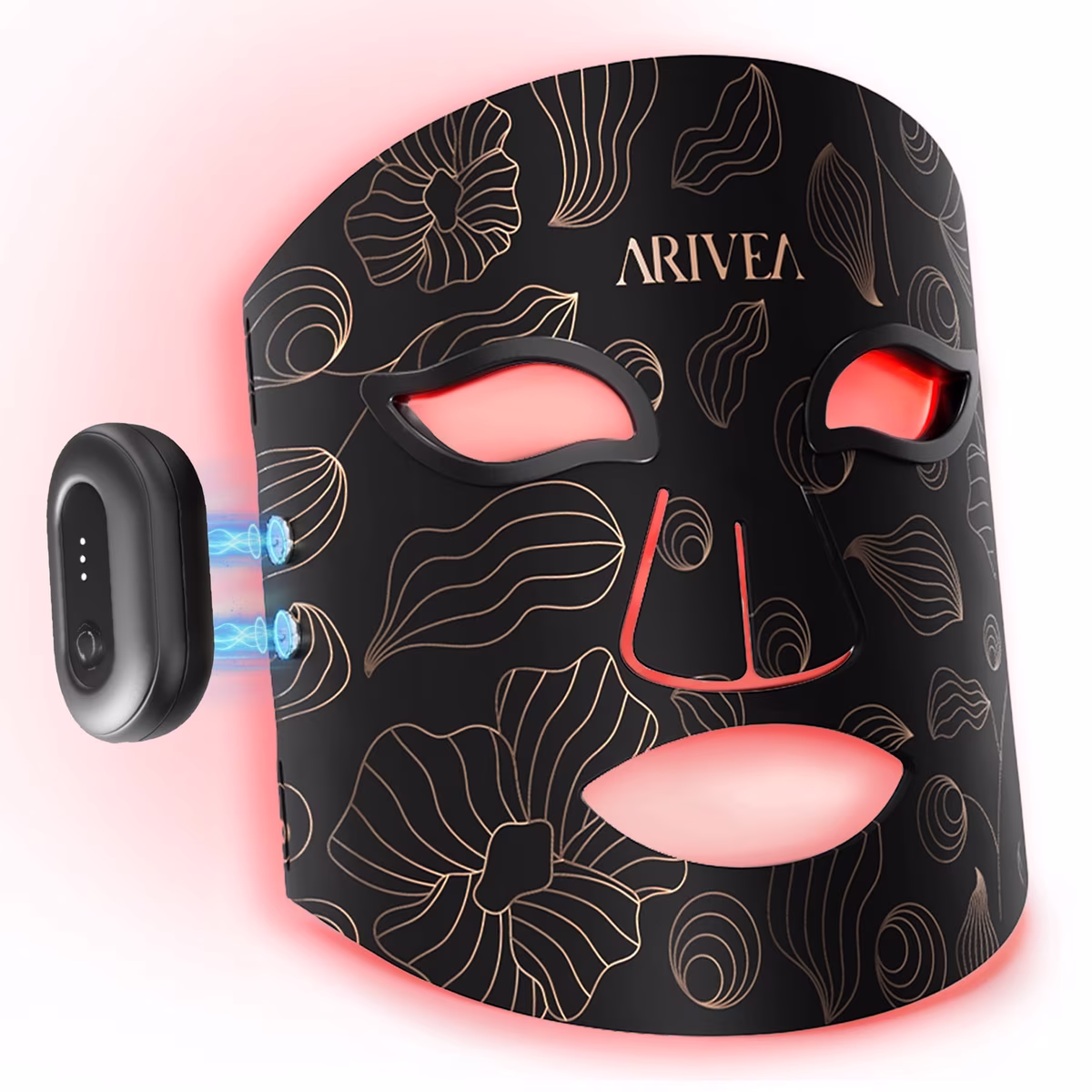 ARIVEA Wireless LED Red Light Therapy Face Mask (272 LEDs)