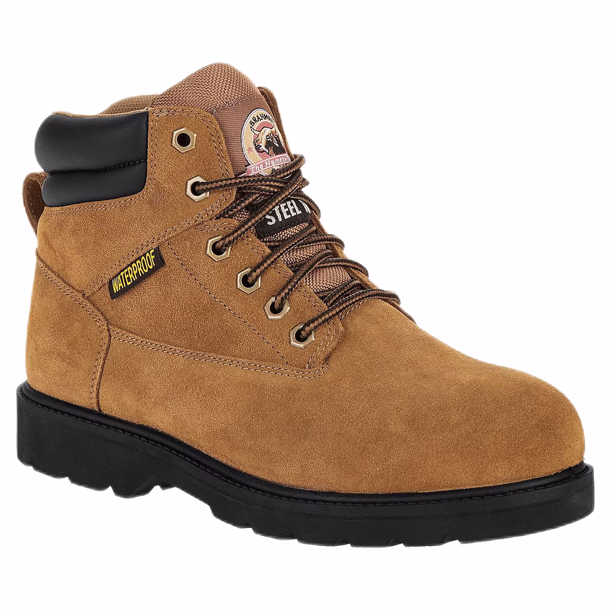 Men's Alpha 6-Inch Waterproof Steel Toe Work Boots