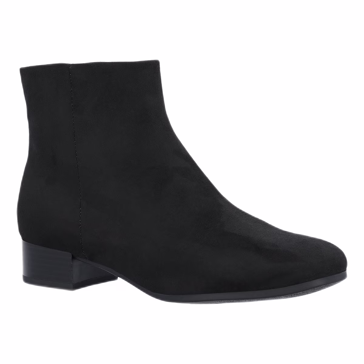 Women's Faux Suede Ankle Boots - Wide Width Available