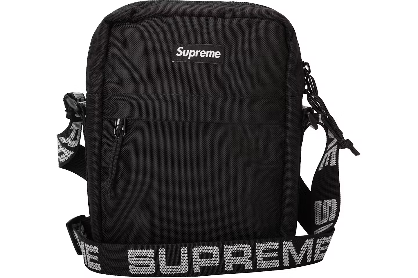 Supreme SS18 Shoulder Bag Black Box Logo Crossbody