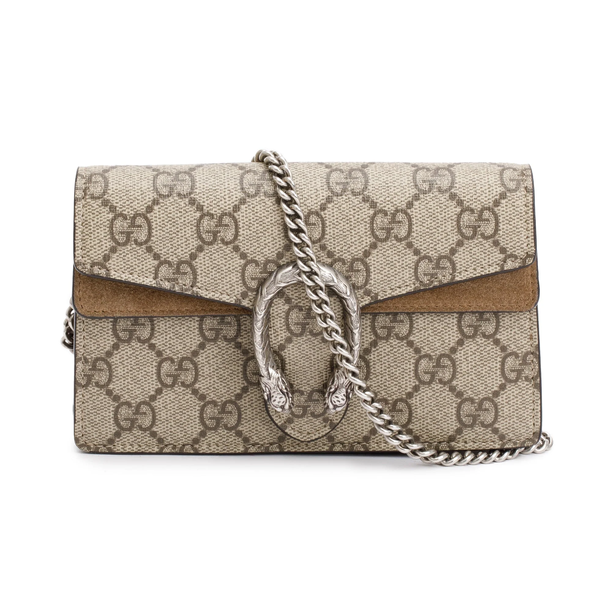 Gucci Women's Dionysus GG Supreme Super Mini Bag