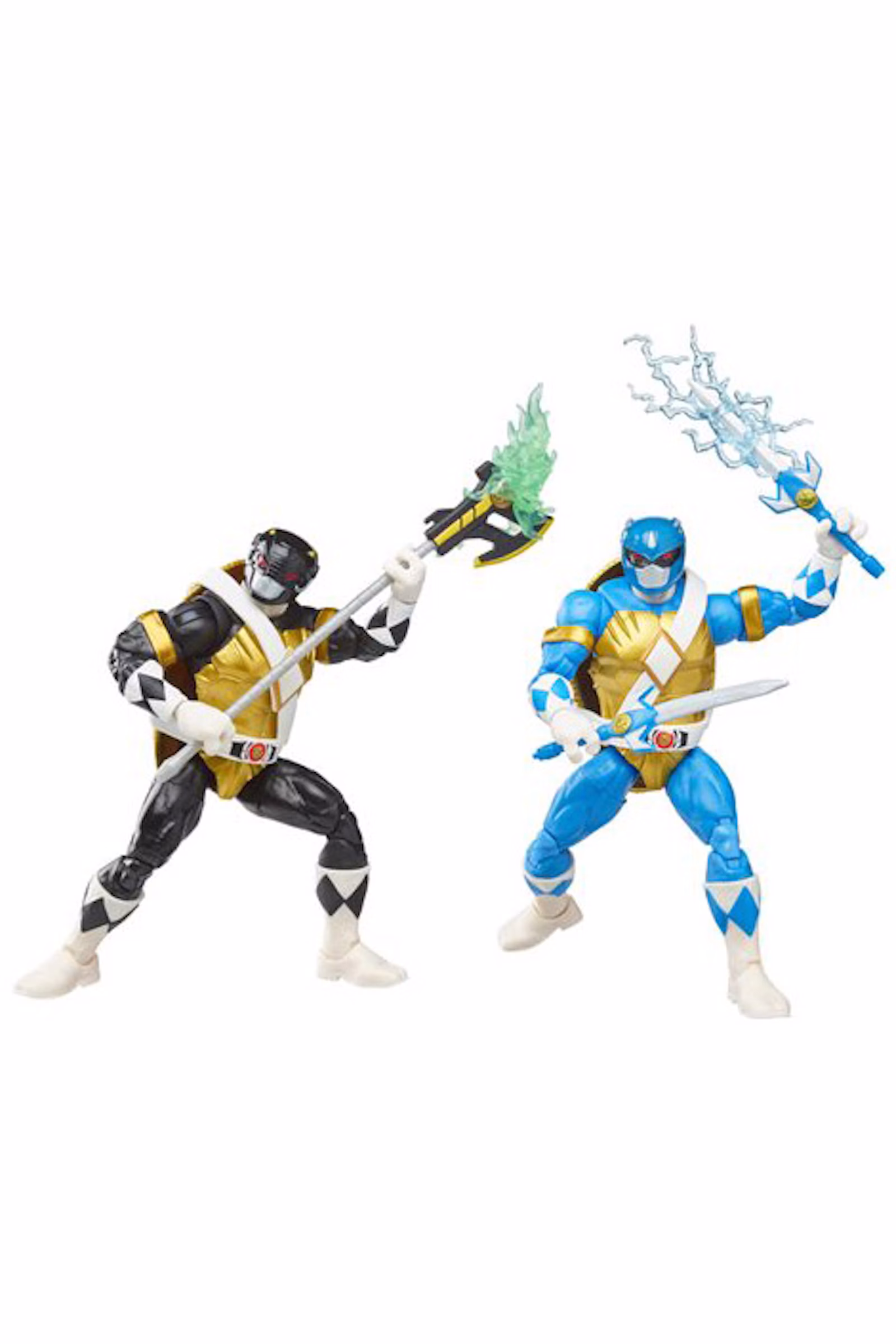 Power Rangers x TMNT Lightning Collection Donatello & Leonardo Figure Set