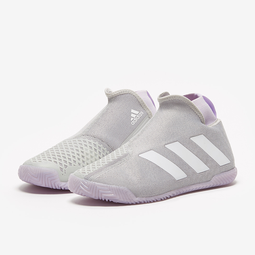 adidas Stycon Laceless Hard Court Grey Two Purple Tint (Women's)
