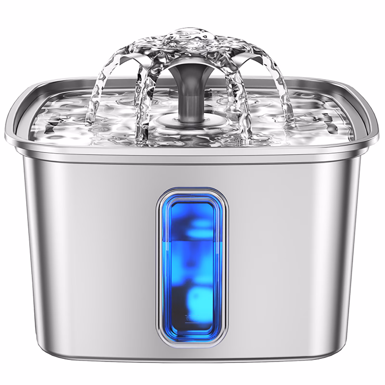 Ophanie 108oz/3.2L Stainless Steel Pet Water Fountain Set