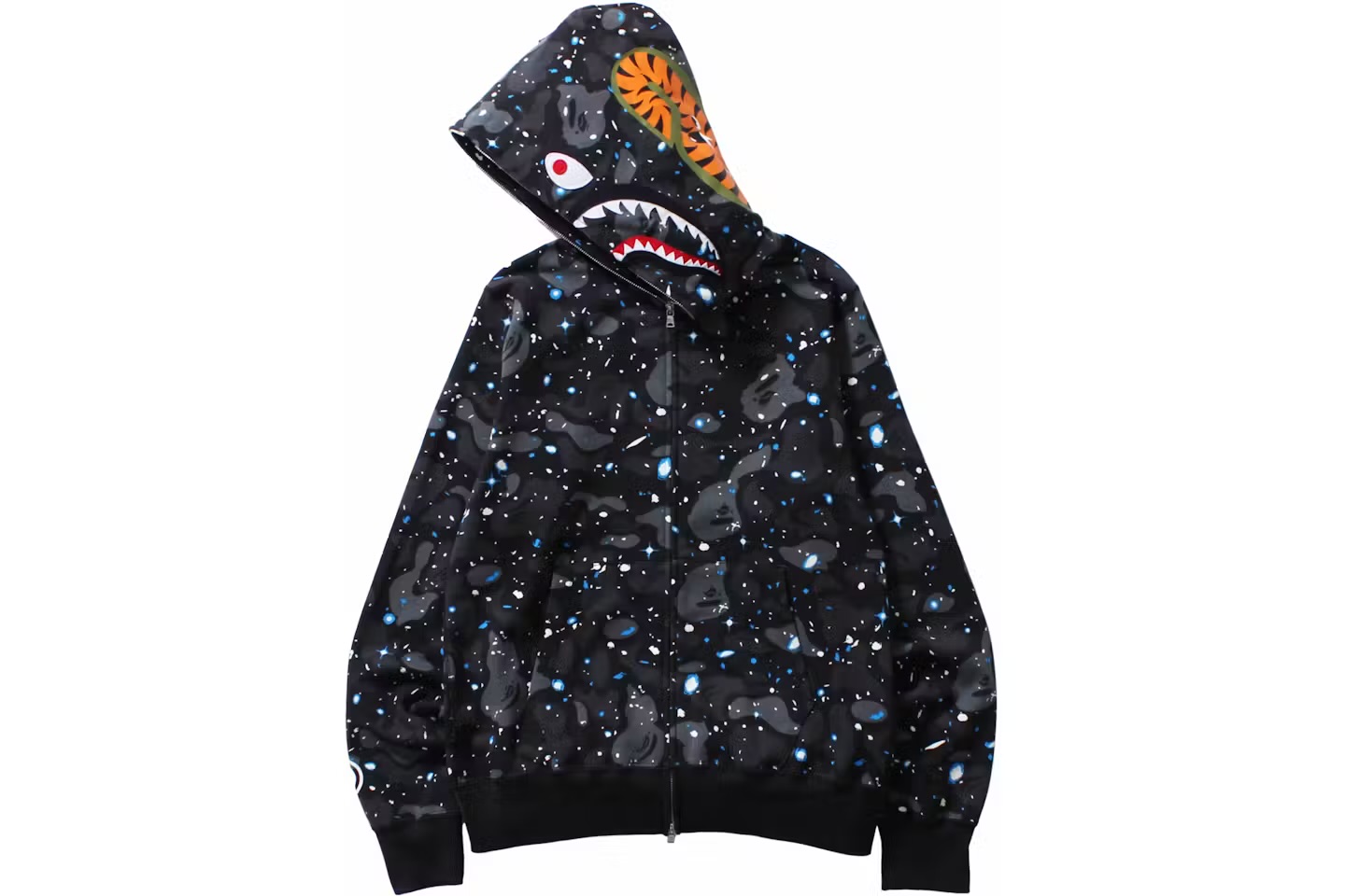 BAPE Space Camo Shark Full Zip Hoodie