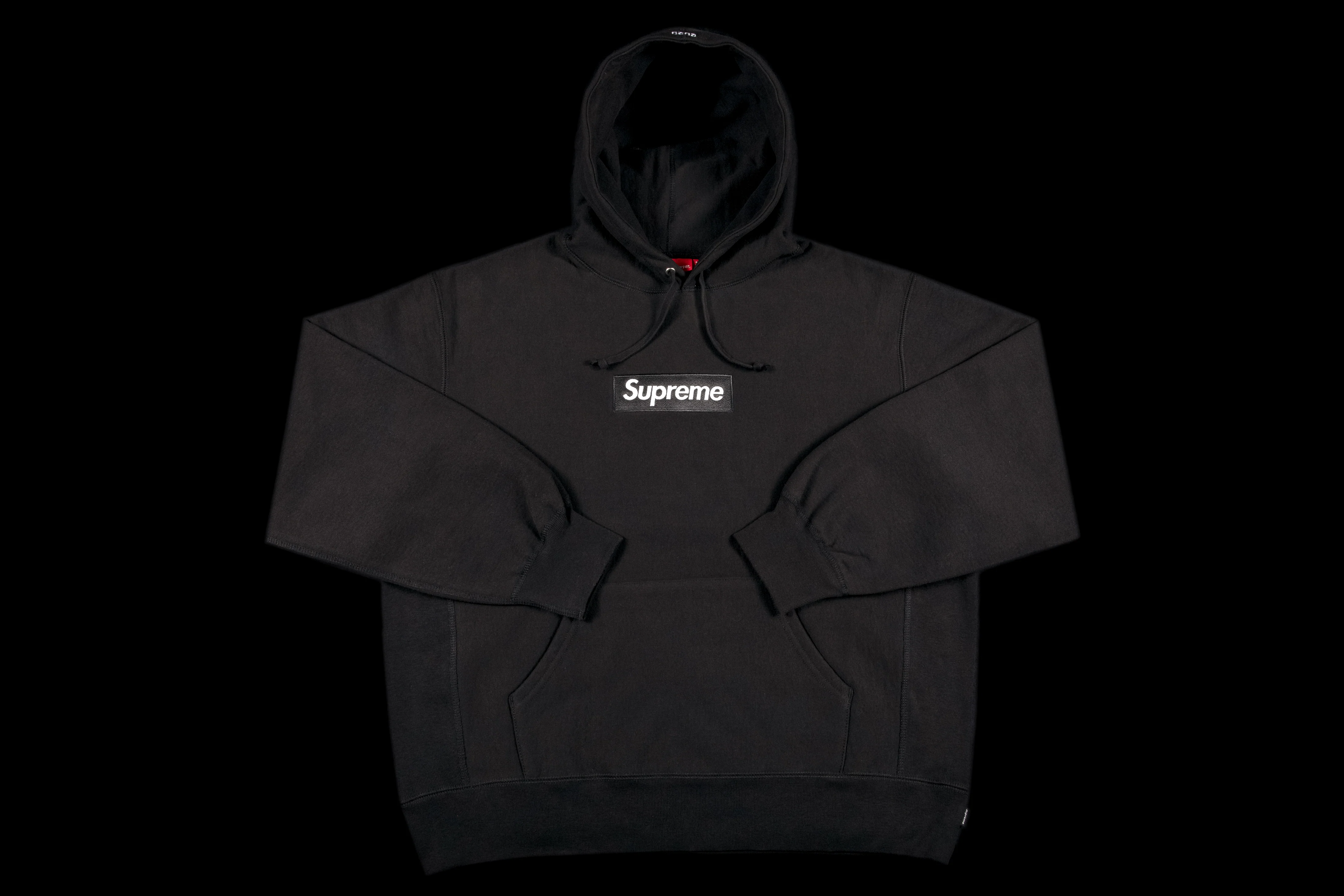 Supreme Hooded Sweatshirt 'Box Logo' Black