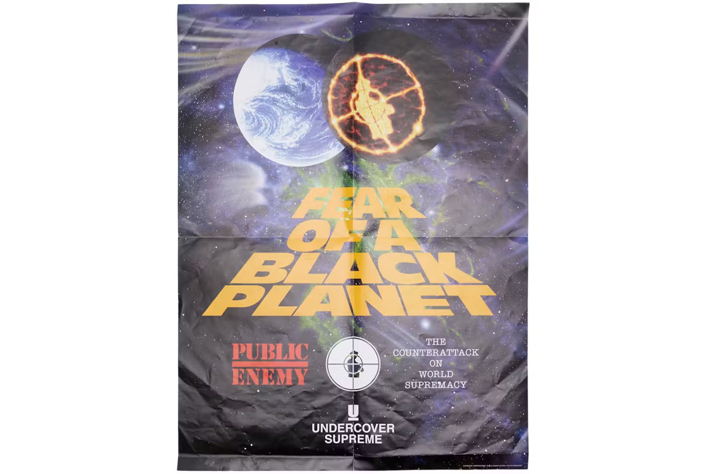 Supreme x Undercover x Public Enemy Fear Of A Black Planet Poster