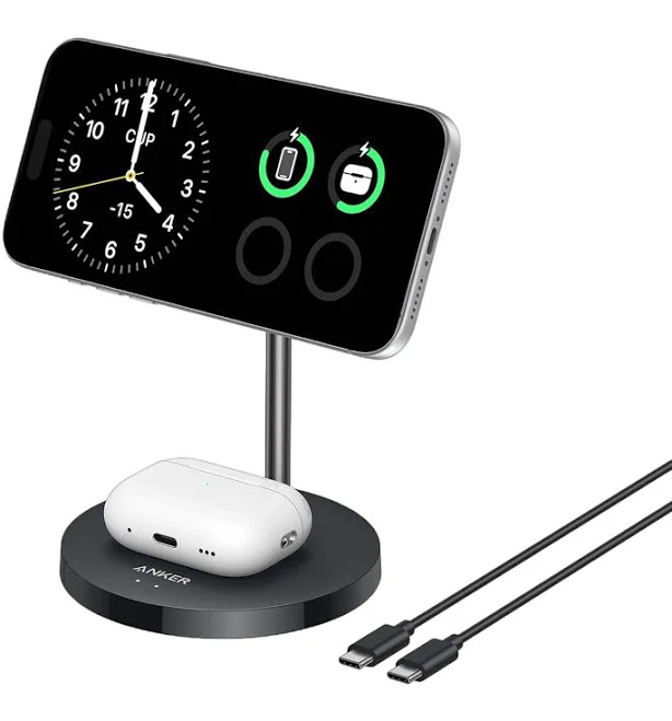 Anker MagGo 2-in-1 Wireless Charging Station