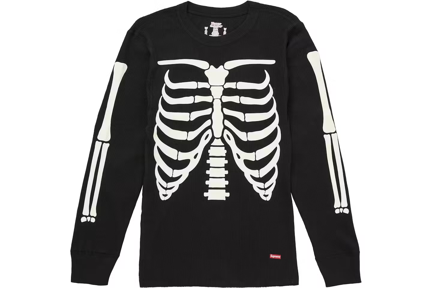 Supreme Hanes Bones Thermal Crew FW25 (1 Pack) Black