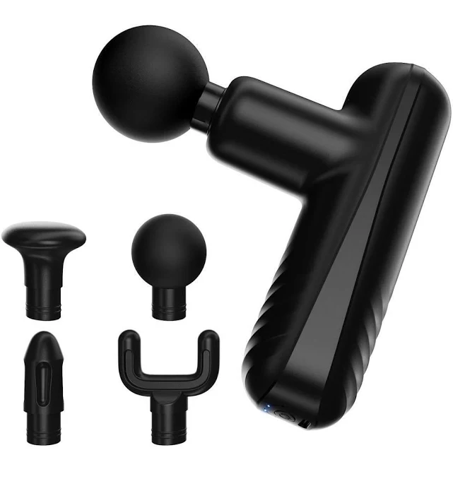 Portable Rechargeable Massage Gun - Adjustable Speed Muscle Massager