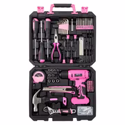 UBesGoo 146-Piece Household Tool Set with 8V Cordless Drill